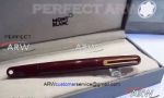 Perfect Replica New Mont blanc M Marc Newson Rollerball Red & Gold
